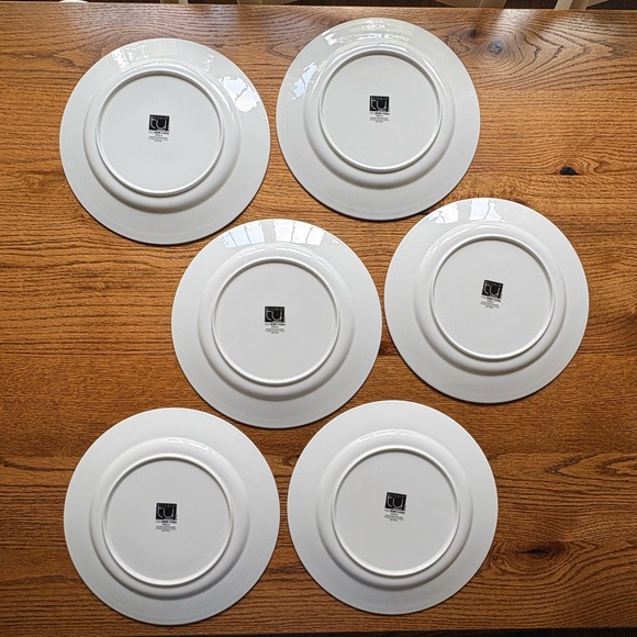 Studio Tu Fine Bone China Otella. ~11 inches set of 6 Plate Set - Picture 11 of 16